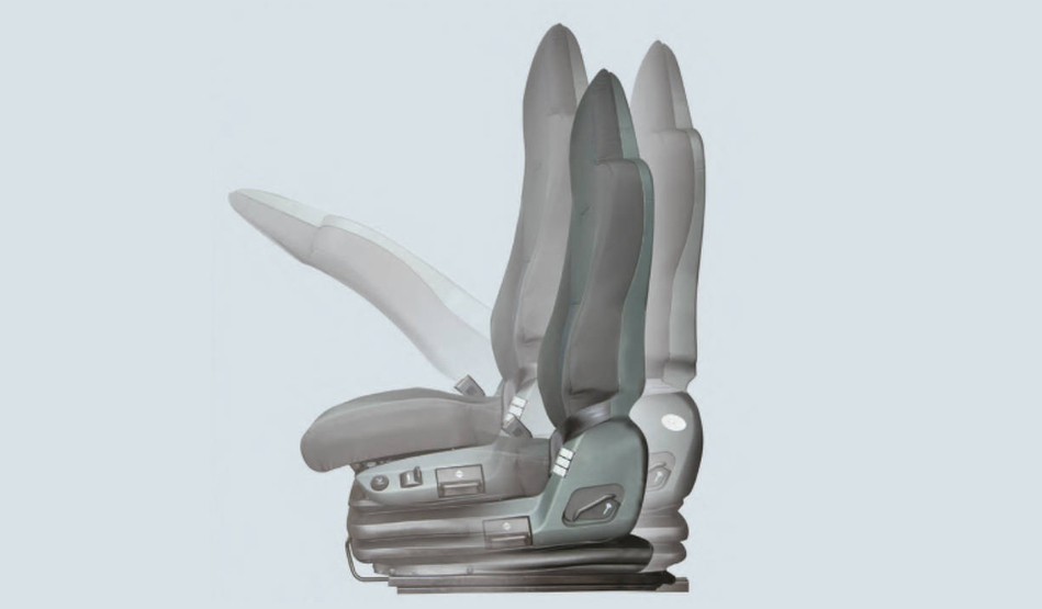 Pneumatic shock-absorbing seat cover